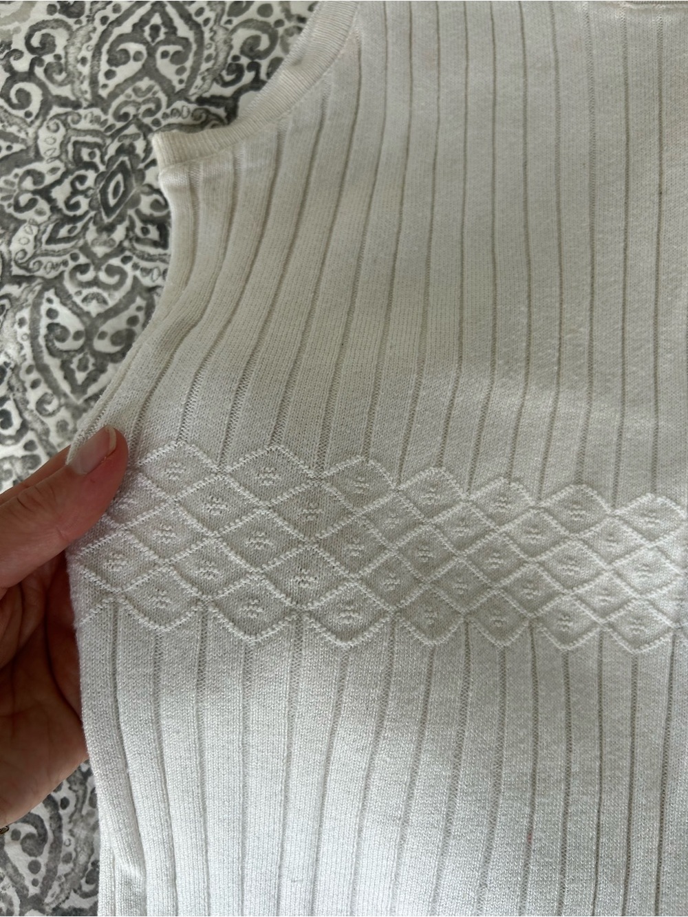 Vintage Women’s Ribbed Top size XS